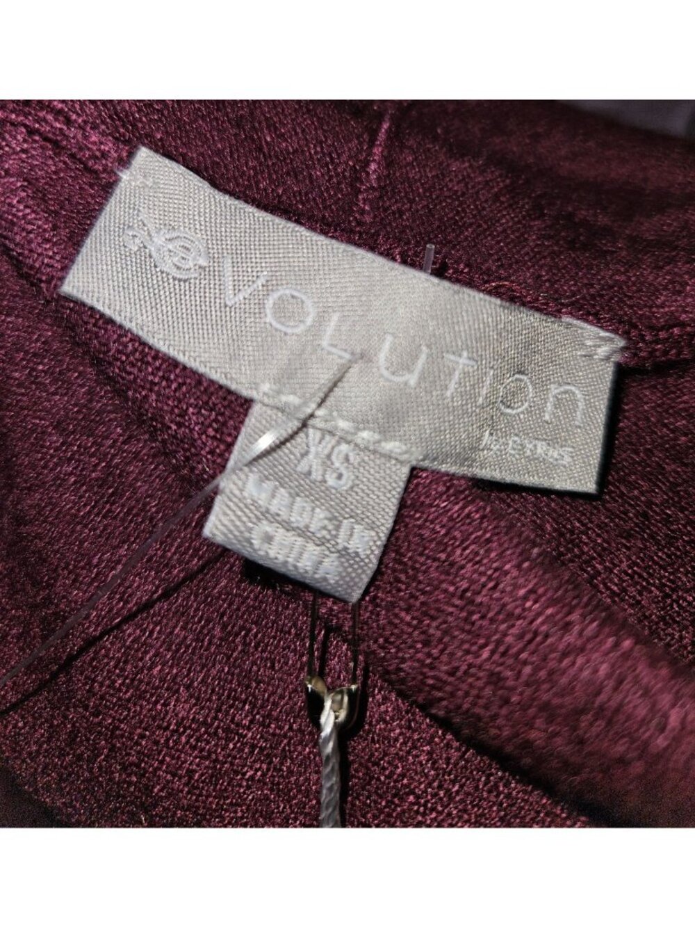 Evolution By Cyrus Open Front Cardigan 3/4 Sleeves Accent Buttons Women XS - Picture 8 of 9